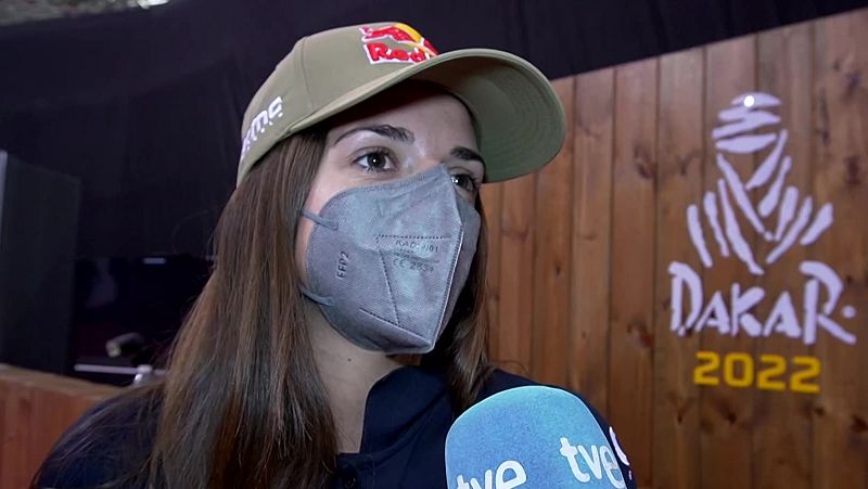Cristina Gutiérrez: "El Dakar nos pone a cada uno en su lugar"
