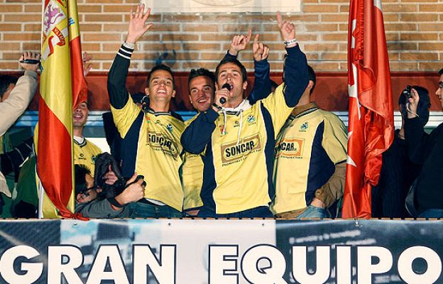 Copa del Rey - Fiesta en Alcorcón