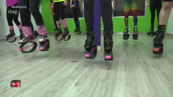 España Directo - Quema los polvorones con el 'salto del canguro'