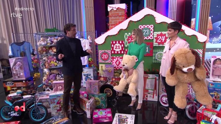 España Directo - Te lo cambio: Antonio Garrido trae los regalos solidarios