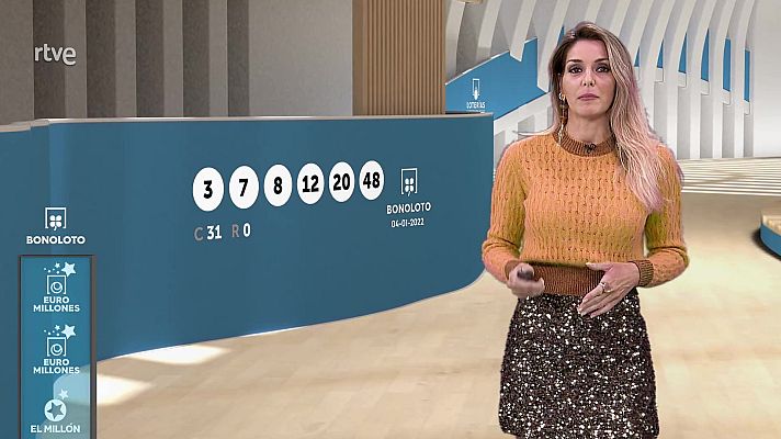 Loterías - Sorteo de la Bonoloto y Euromillones del 04/01/2022