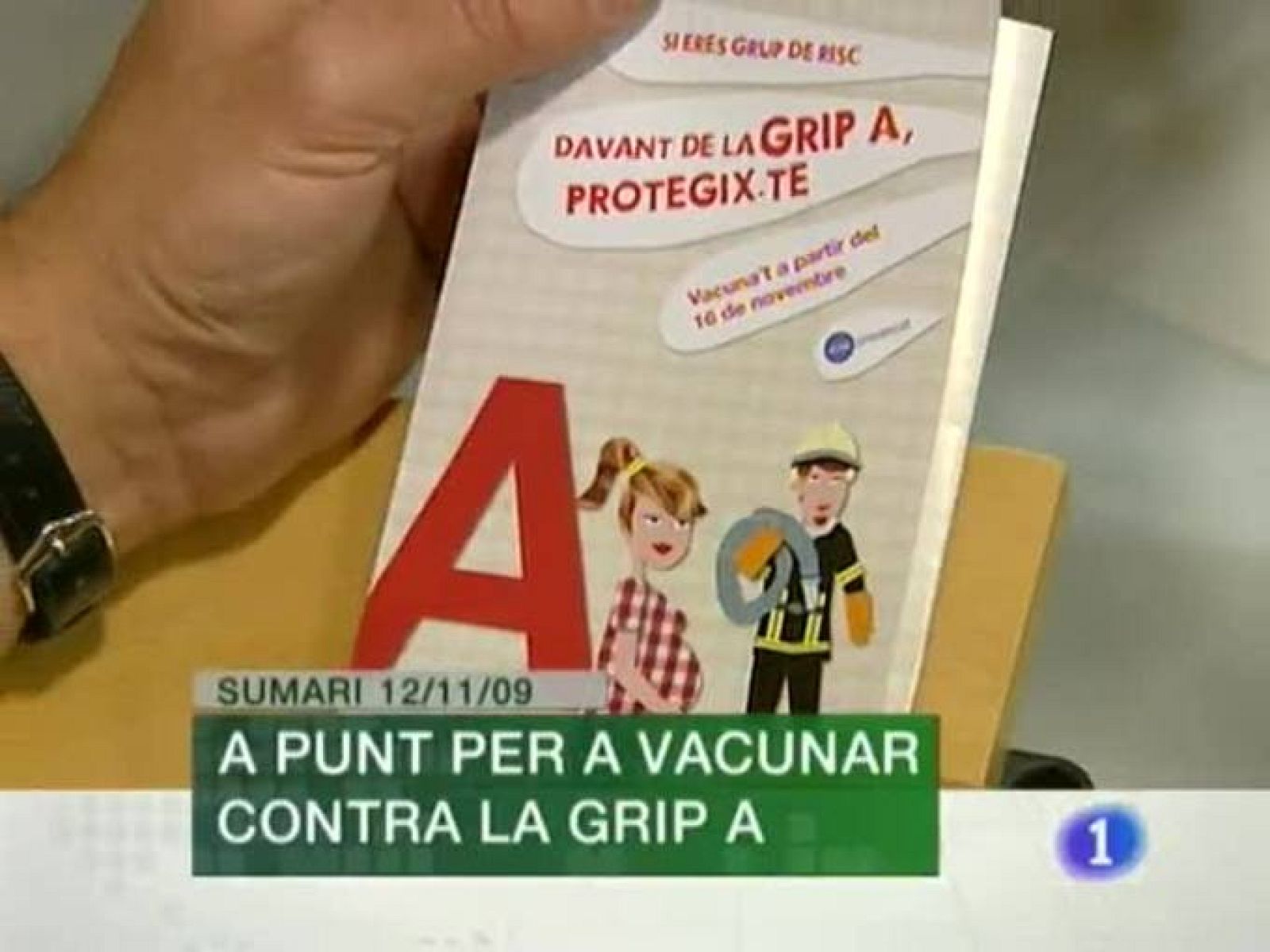 L'Informatiu. Informativo Territorial de la C.Valenciana (12/11/09)