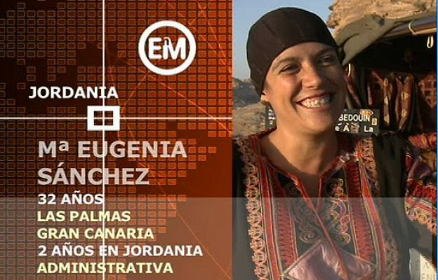 Españoles en el mundo - Jordania - Maria Eugenia