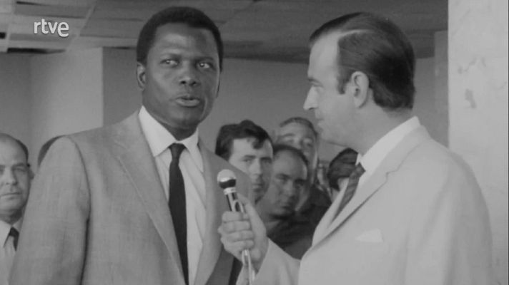 Cine en el Archivo de RTVE - Entrevista a Sidney Poitier en Madrid (1968)