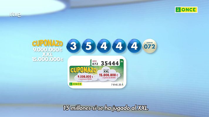 Sorteos ONCE - Sorteo ONCE - 07/01/22