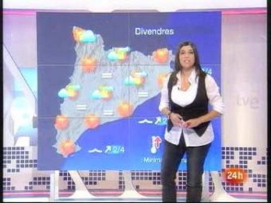 L'Informatiu - El temps vespre - 12/11/09