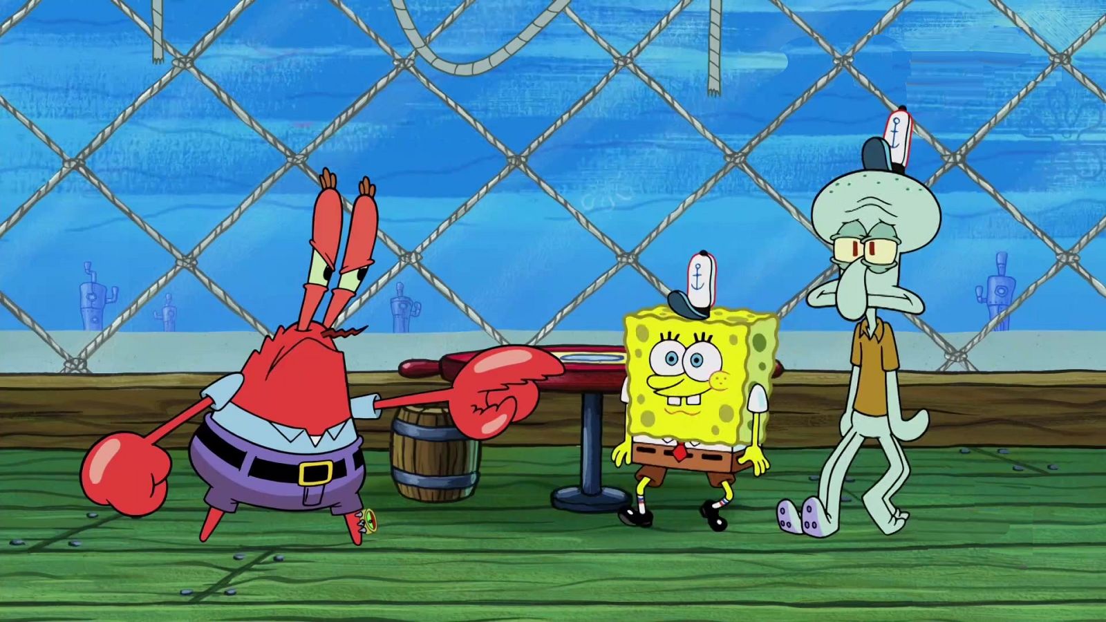 Motín en el Crustáceo Crujiente - Bob Esponja | Ver