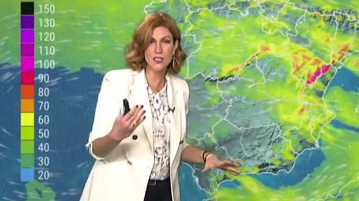 El tiempo - Lluvias en el Cántabrico oriental y Pirineos y ascenso de las temperaturas