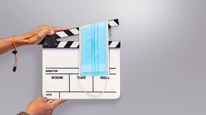 Telediario Fin de Semana - La ola de contagios de ómicron obliga a cancelar rodajes de cine y TV