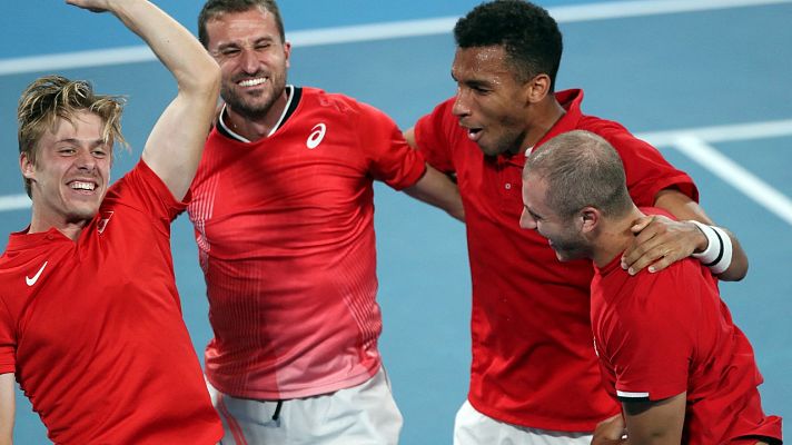 Telediario 1 - España pierde la final de la Copa ATP ante Canadá