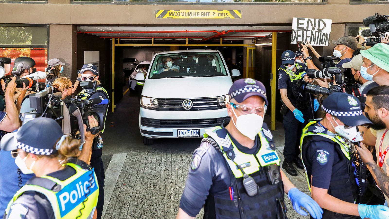 Djokovic, liberado en Australia