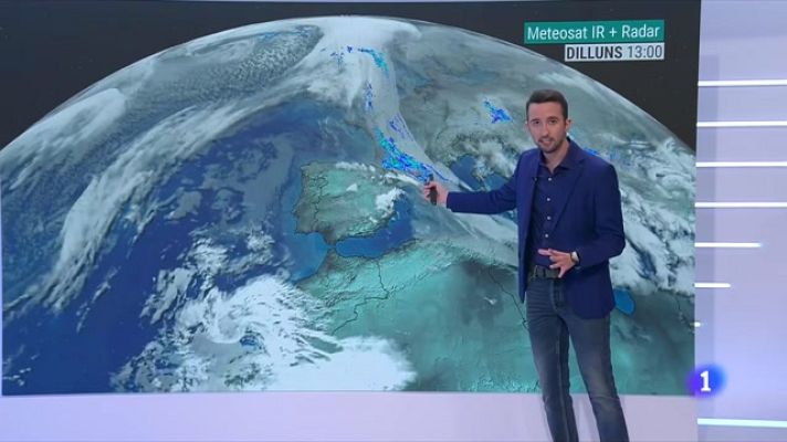 El temps - Precipitacions abundants a l'Alt Pirineu i fortes ventades