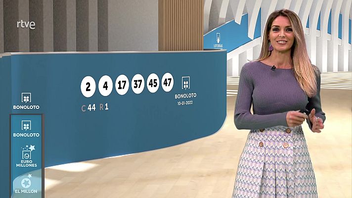 Loterías - Sorteo de la Bonoloto del 10/01/2022