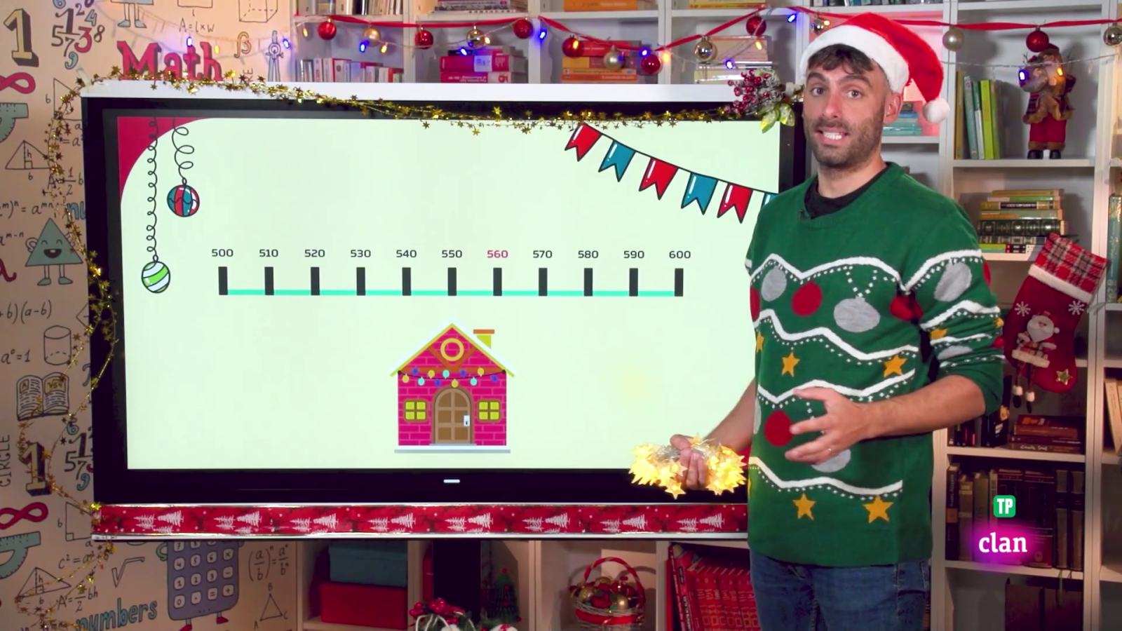 MATEMÁTICAS - Uvas y luces - Aprendemos en Clan | Ver