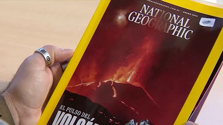 Telediario 2 - Arturo, el fotógrafo palmero que llevó su retrato del volcán a la portada de 'National Geographic'