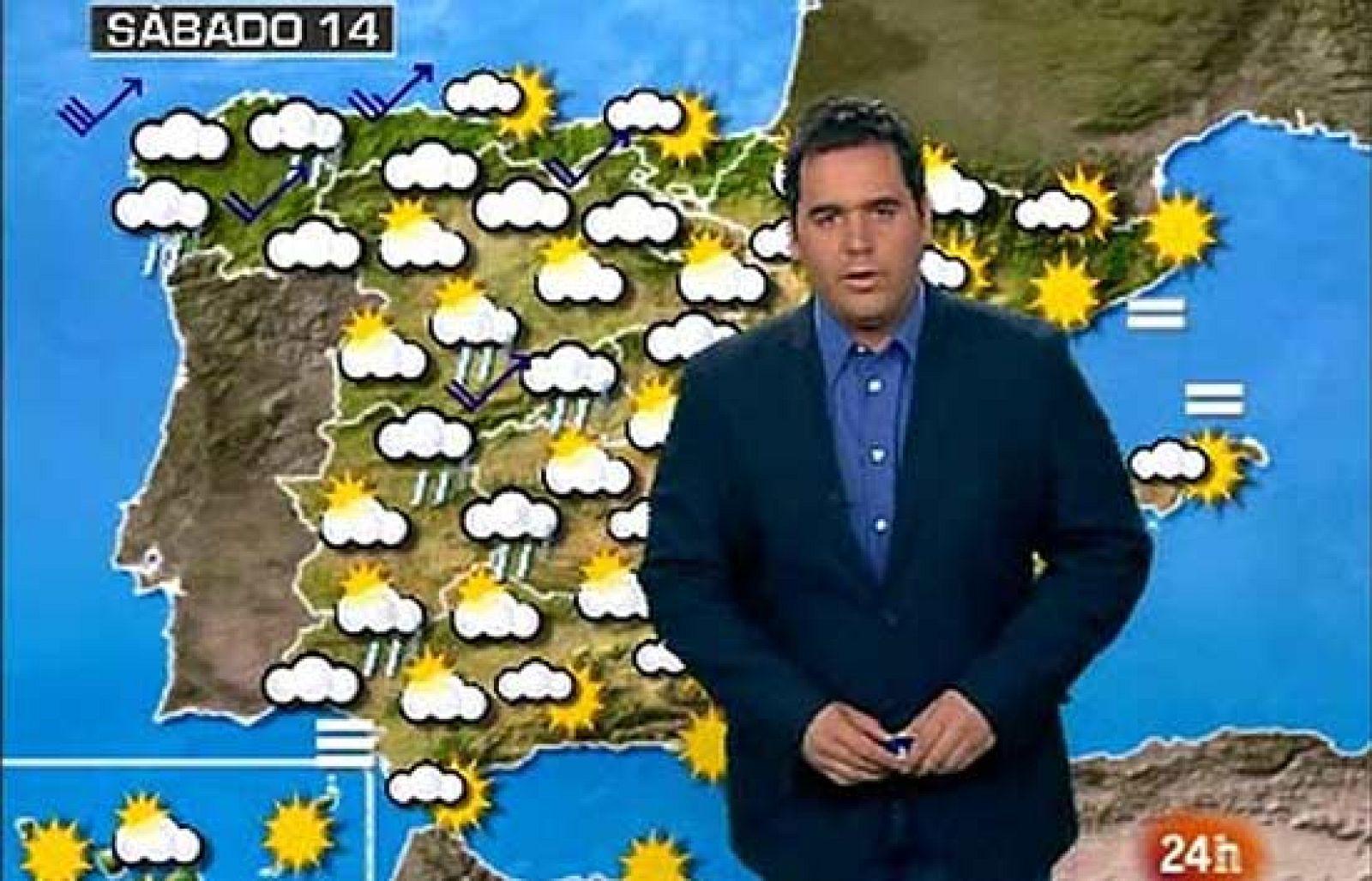 El tiempo el fin de semana