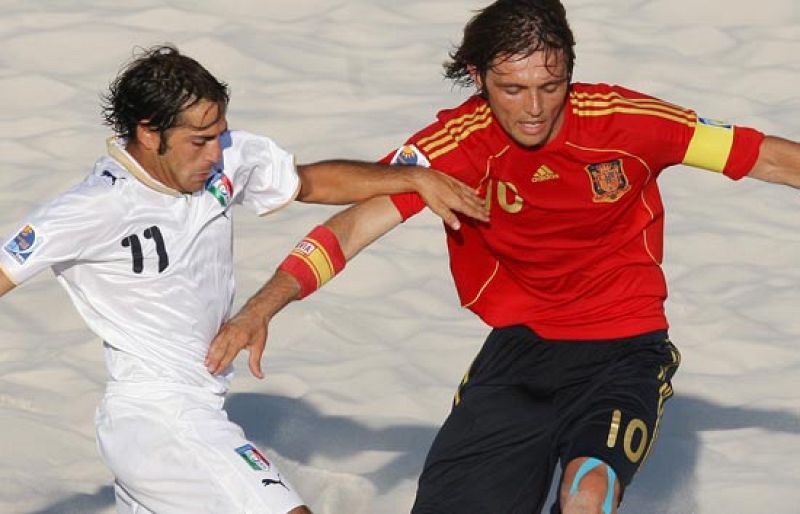 La 'Roja', a por el Mundial de fútbol-playa | Ver