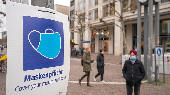 Telediario 1 - Se disparan los casos de Ómicron en Europa