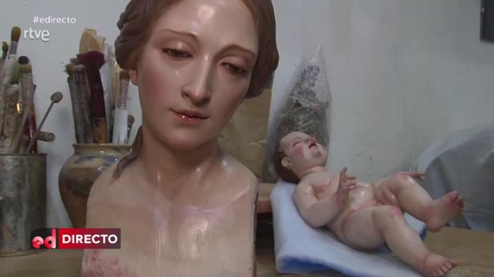 España Directo - Cómo se fabrica una imagen de Semana Santa