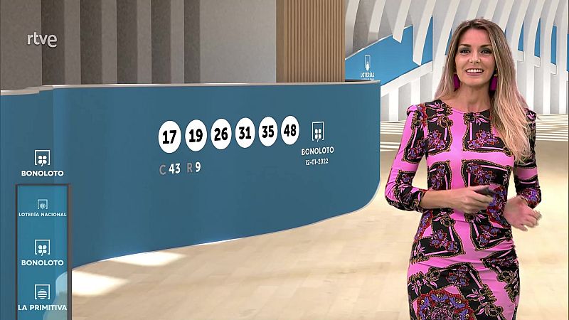 Sorteo de la Bonoloto del 12/01/2022