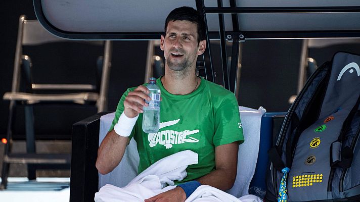 Telediario Matinal - Djokovic entra en el sorteo del Open de Australia mientras sigue a la espera de conocer su deportación