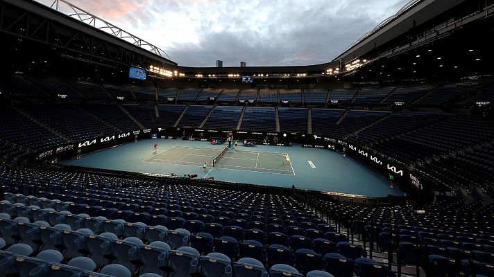 Telediario Matinal - El Open de Australia reduce el aforo al 50% por el coronavirus
