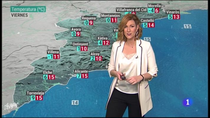 L'informatiu - Comunitat Valenciana - El tiempo en la Comunitat Valenciana - 13/01/22