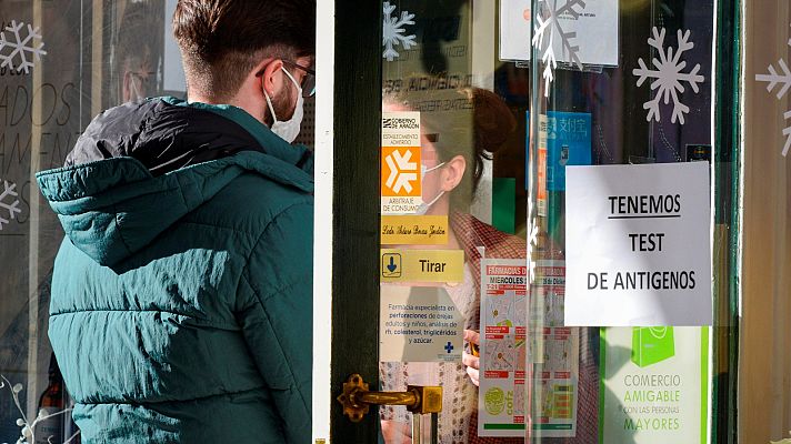 Telediario 1 - División por el precio máximo de los test de antígenos