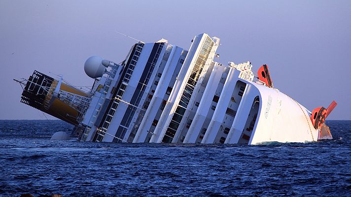 Telediario 1 - Se cumplen 10 años del naufragio del Costa Concordia
