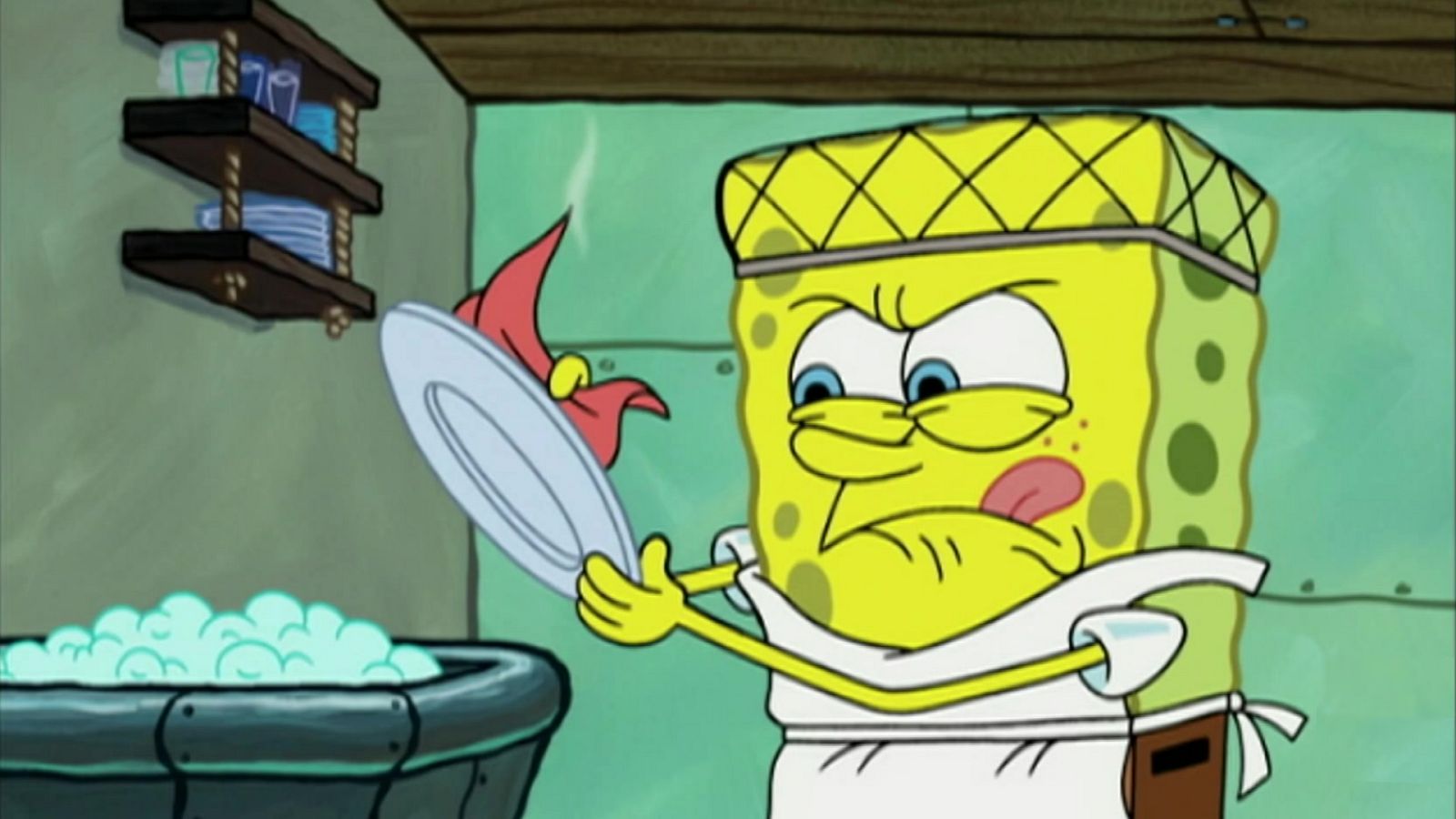 El plato cascarudo - Bob Esponja | Ver