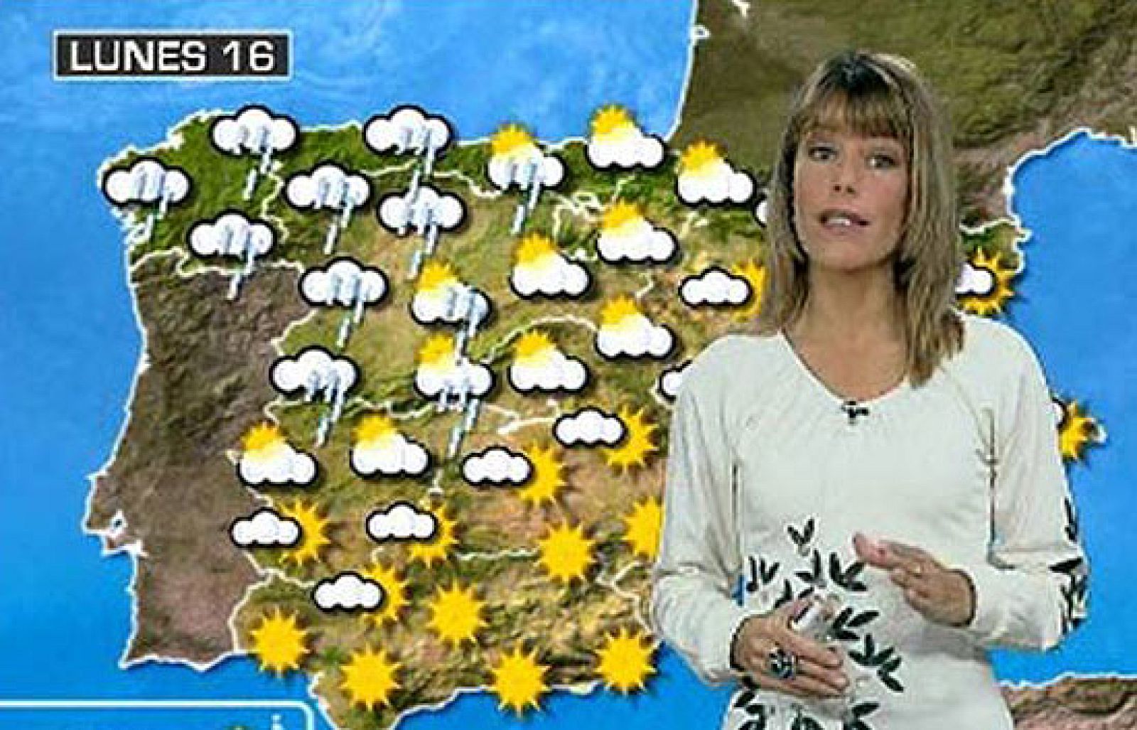 Lluvias en el noroeste y vientos fuertes