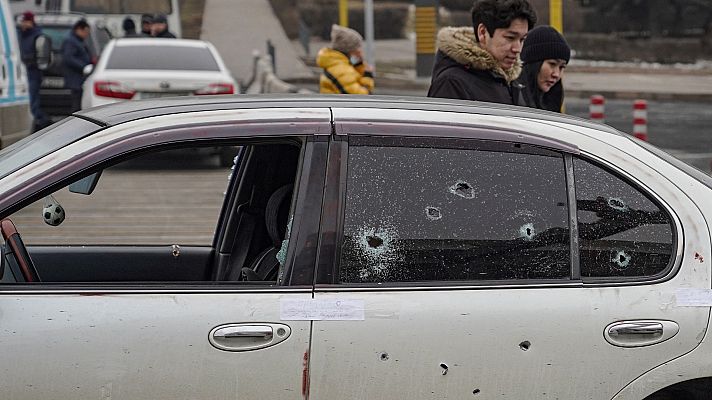 Telediario Fin de Semana - Incertidumbre entre los familiares de los detenidos en las protestas en Kazajistán