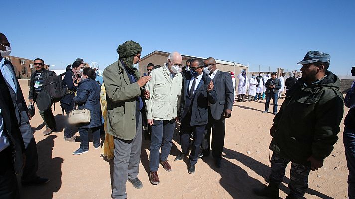 Telediario Fin de Semana - De Mistura visita los campamentos de refugiados saharauis