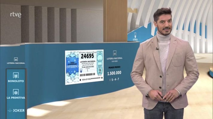 Loterías - Sorteo de la Lotería Nacional del 15/01/2022