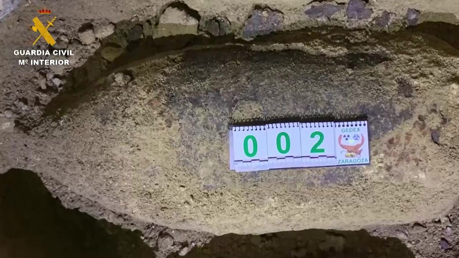 Desactivan una bomba de la Guerra Civil en Maella | Ver