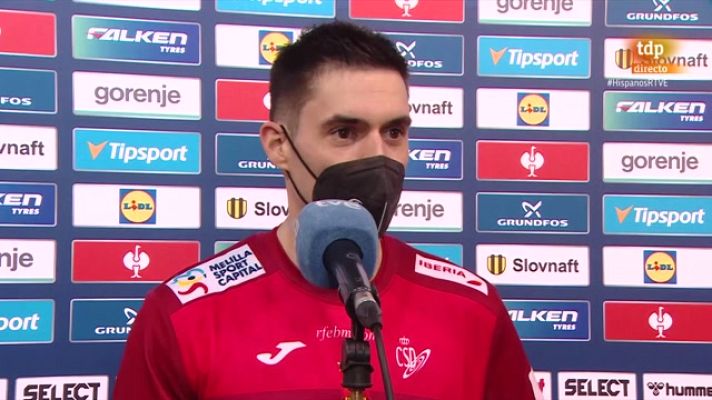 Europeo de Balonmano - Europeo de balonmano 2022 | Ángel Fernández: "Seguimos sufriendo pero seguimos ganando"