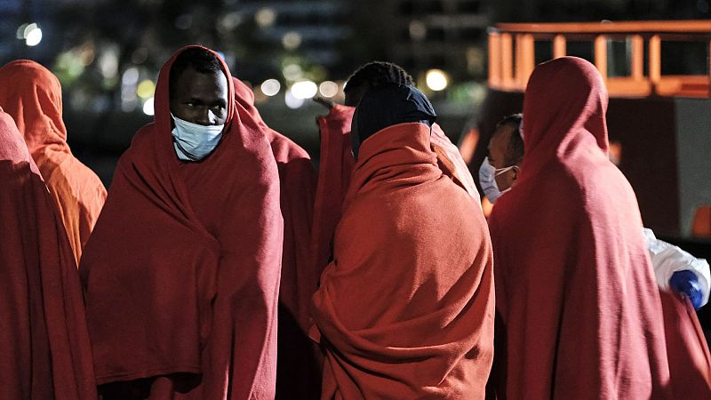 La llegada de mujeres y niños migrantes a Canarias se multiplica por tres en solo un año