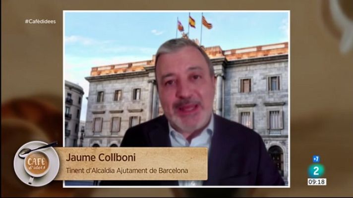 Cafè d'idees - Jaume Collboni: "Estem molt tranquils amb el Mobile 2022"