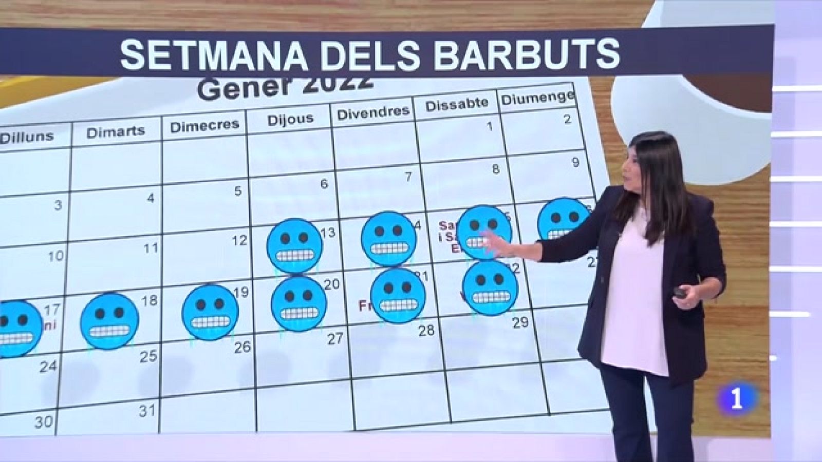 El Temps (17/01/2022) - El fred de la Setmana dels Barbuts