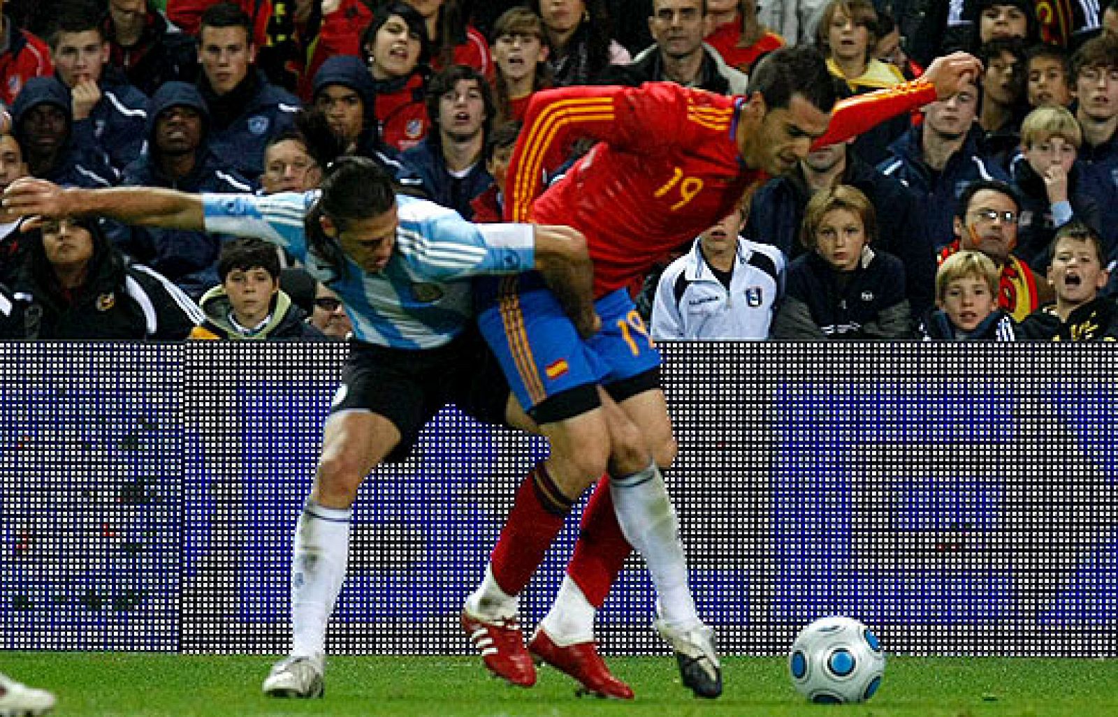 Más de siete millones de espectadores siguieron el amistoso entre España y Argentina y hasta 15 millones vieron el partido en algún momento.