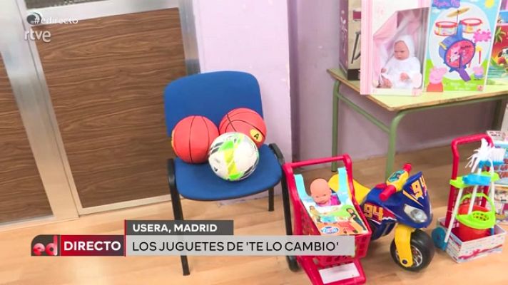 España Directo - Te lo cambio: Entregamos los juguetes