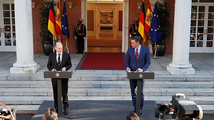 Especiales informativos - Visita oficial a España del canciller alemán Olaf Scholz