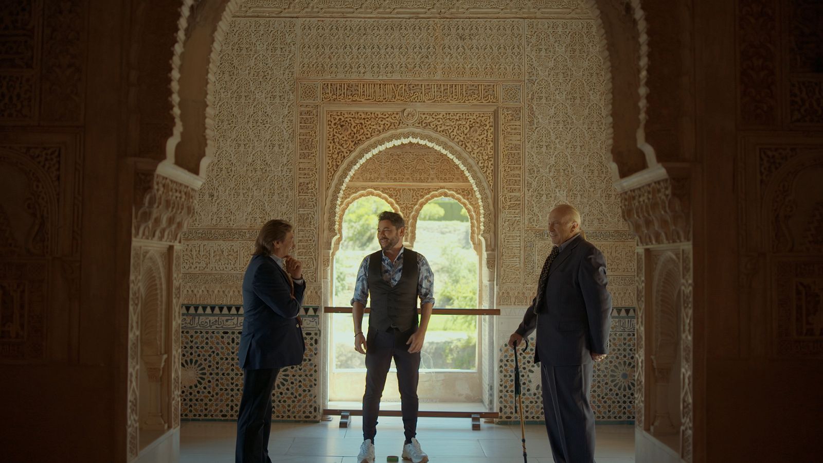 Actuación de El Parron, Curro Albaicín y Soleá Morente en 'Caminos del flamenco'