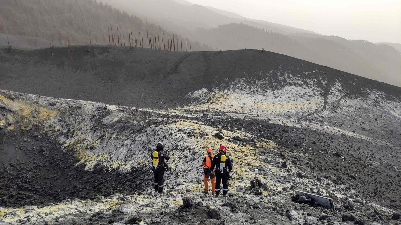 Alrededor de 1.000 evacuados regresan a sus casas al sur del volcán de La Palma