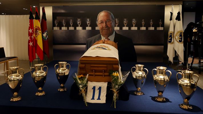 Telediario 1 - Adiós a Paco Gento, la 'Galerna del Cantábrico'