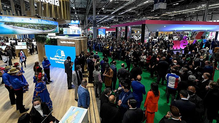 Telediario 1 - Fitur 2022: El reto de reactivar el turismo con seguridad