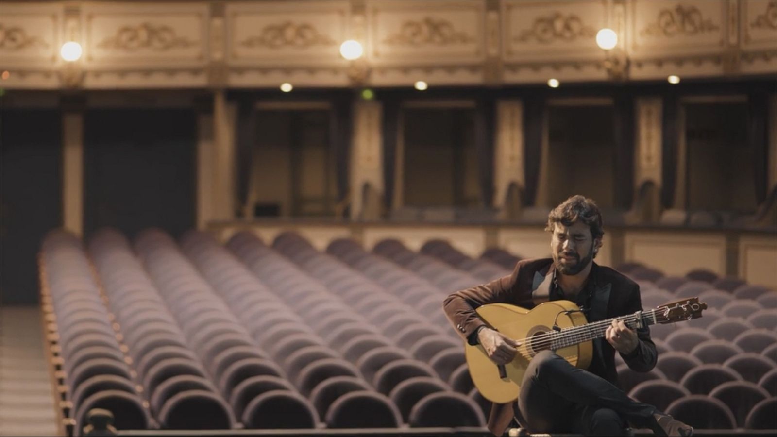 Actuación de Daniel Casares en el Teatro Cervantes de Málaga