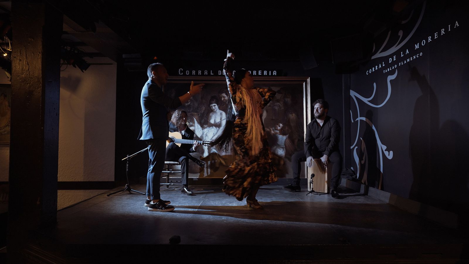 Actuación Belen López, Paco del Pozo y Antonia Jiménez en Caminos del flamenco