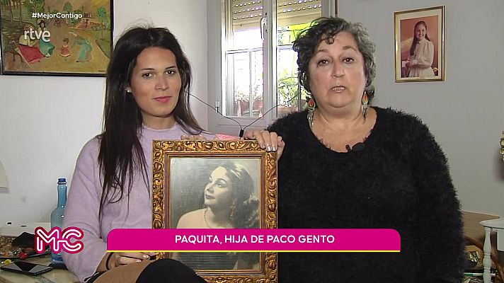 Mejor contigo - Paqui España, hija de Paco Gento: "No quiso saber nada hasta el último momento"