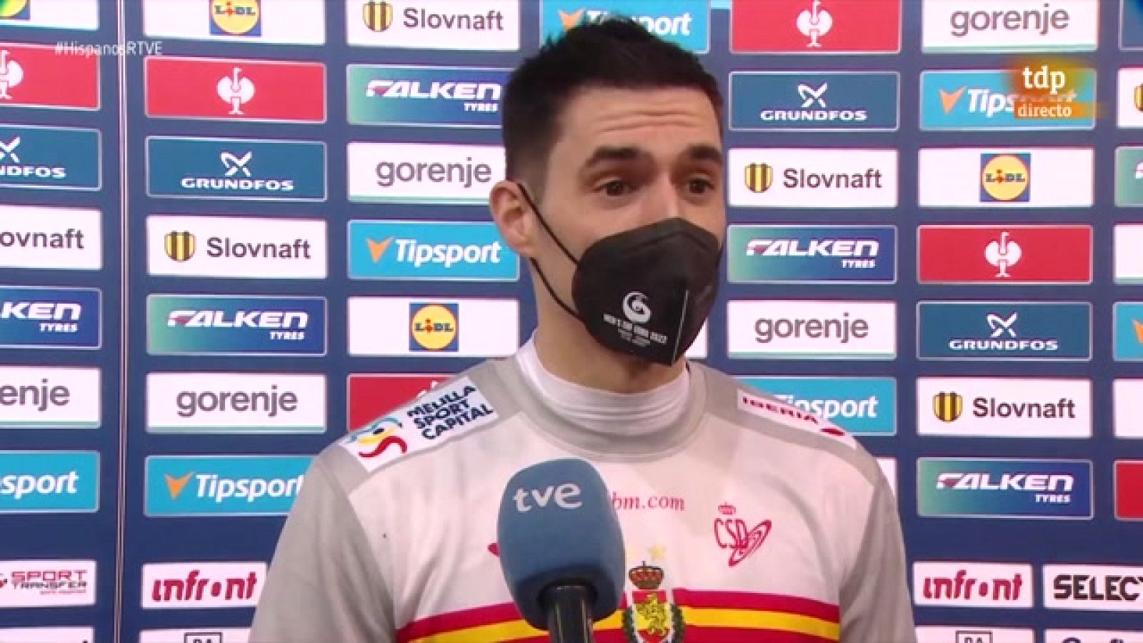 Ángel Fernández: "Los dos puntos nos dan muchísima vida" - Europeo de Balonmano | Ver